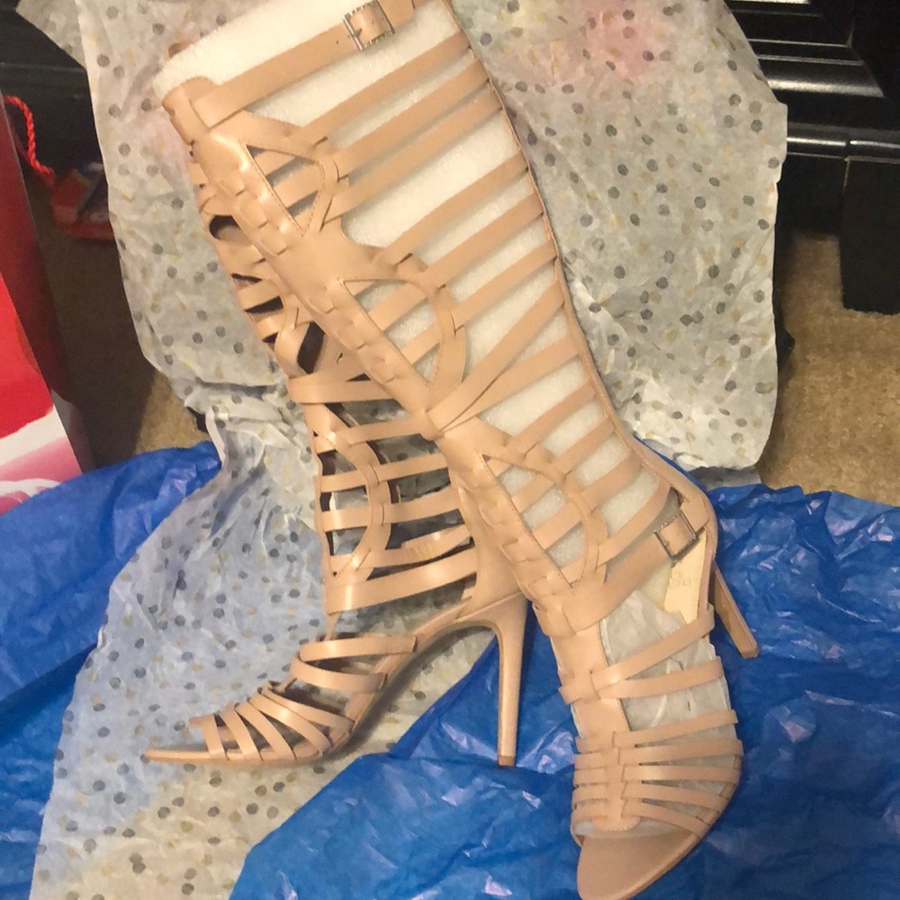 Gladiator style heels